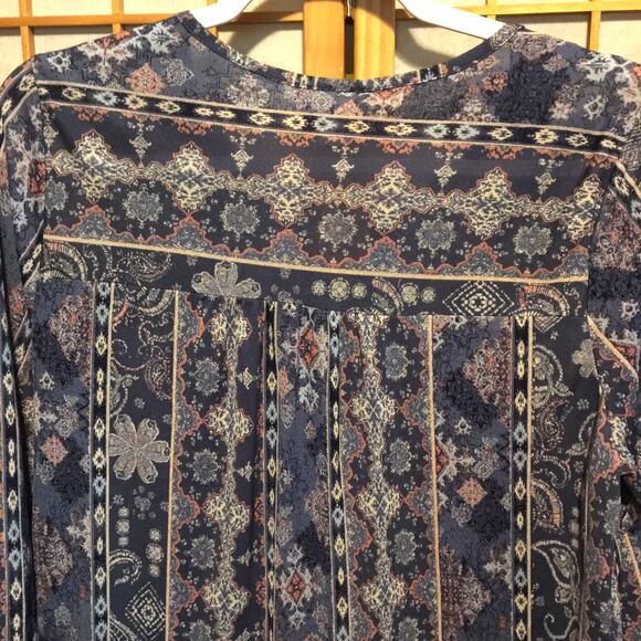 Women's Style & Co 3/4 sleeve top PL - Picture 5 of 6